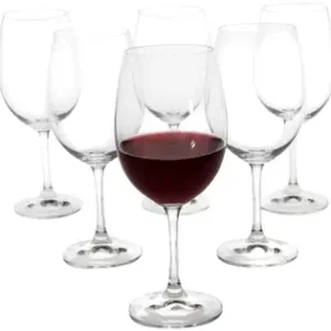 Jogo de Taças para Vinho Cristal 450ml 6 Peças