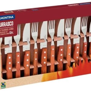 JOGO CHURRASCO INOX 12PC DYNAMIC